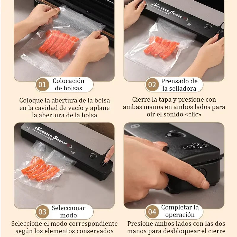 SealSmart™ 220V Electric Vacuum Sealer & Food Packaging Machine