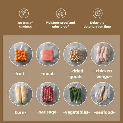 SealSmart™ 220V Electric Vacuum Sealer & Food Packaging Machine